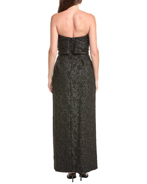 SIMKHAI Ariana Draped Gown Grau US 2 3