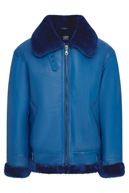Infinity B3 Bomber Aviator Jacket Blue US 38 3