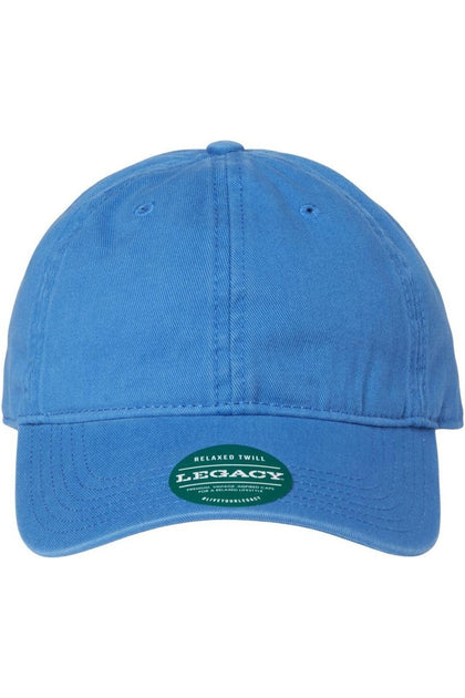 Legacy Relaxed Twill Dad Hat Blue One Size 4