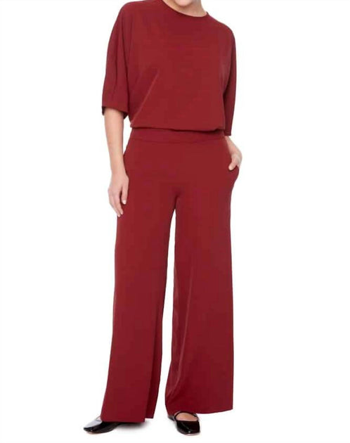 Up! Solid Vegan Silk Wide Leg Pant Multi US 4 2