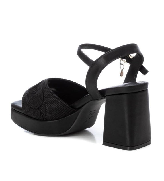 Xti 44697 Platform Sandals Black US 9 5