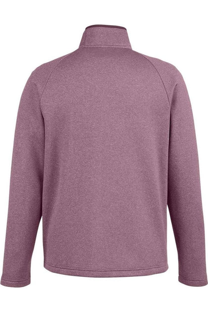 CORE365 Venture Heathered Stripe Full-Zip Pink 5XL 3