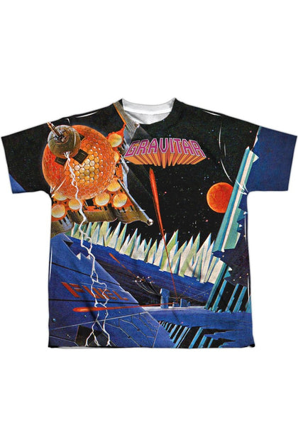 Gildan Atari Gravitar Kurzarm Crew T-Shirt Multi Klein 2