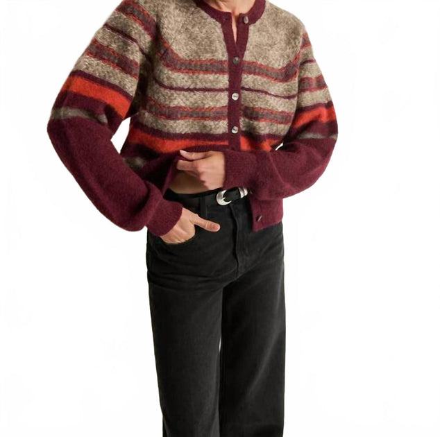 Nation LTD Lulu Cardigan Multi Small 3