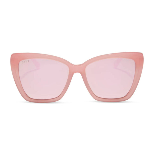 DIFF Becky II Sunglasses Pink One Size 3