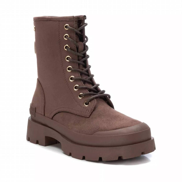 Xti 44638 Lace-Up Booties Brown US 9.5 2