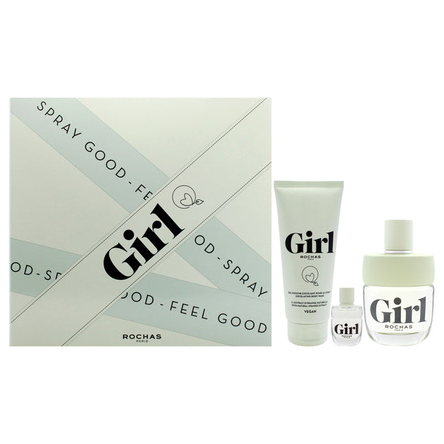 Rochas Girl 3 Piece Gift Set Multi One Size 2