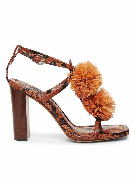 Ulla Johnson Isolde High Heel Sandal Orange EU 36.5 2