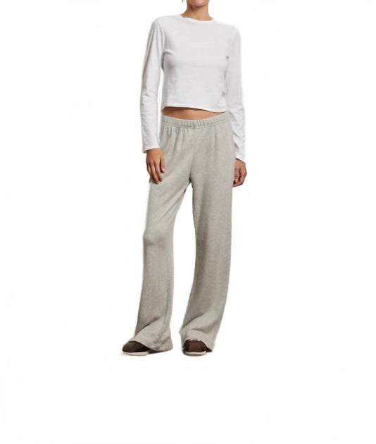 Perfectwhitetee Nora French Terry Pant Beige Large 2