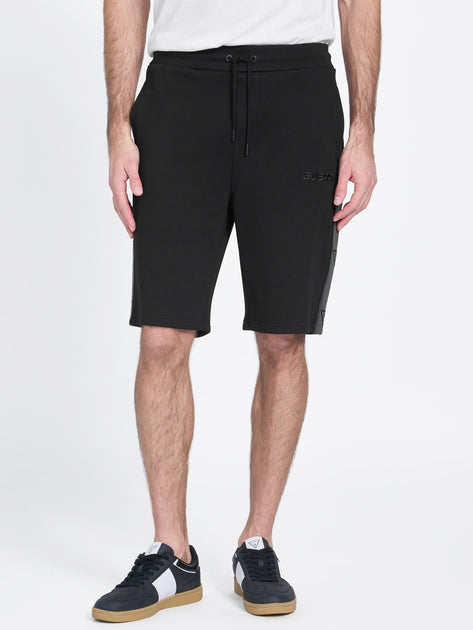 Guess Factory Chase Logo Shorts Black Medium 2