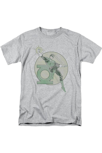 Gildan DC Comics Retro Lantern Short Sleeve T-Shirt Grey XXL 2