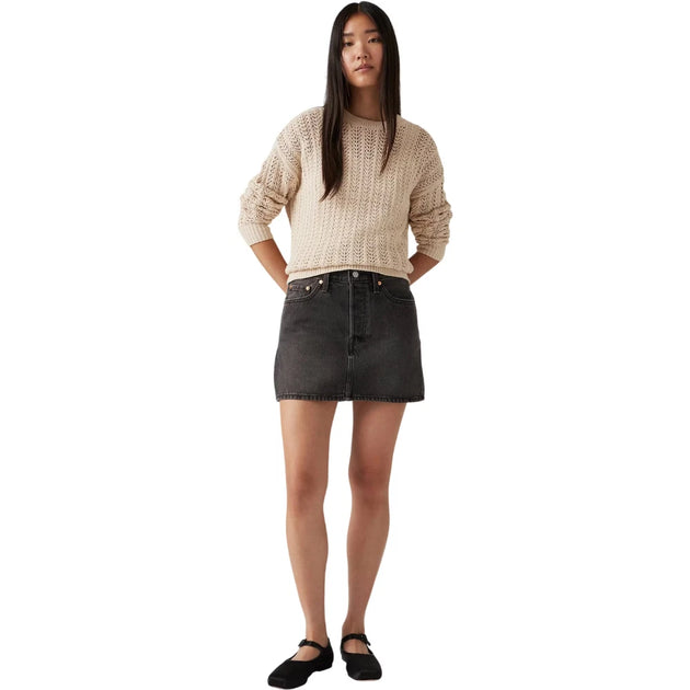 Levi's A4694-0035 Skirt Black 28 2