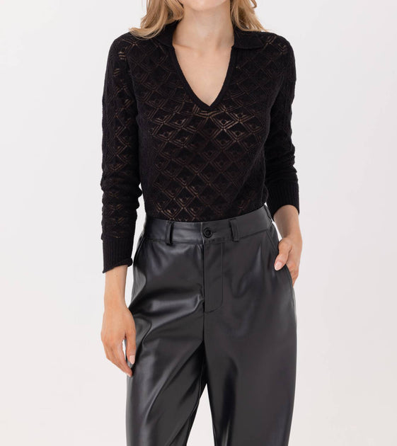 sundays Delphine Polo Black Medium 2