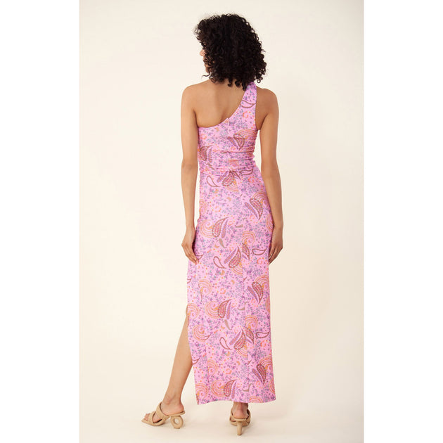 Hale Bob Stassie Maxi Dress Pink Small 3