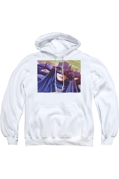 Gildan Batman Classic Tv Smooth Groove Hoodie White Medium 2