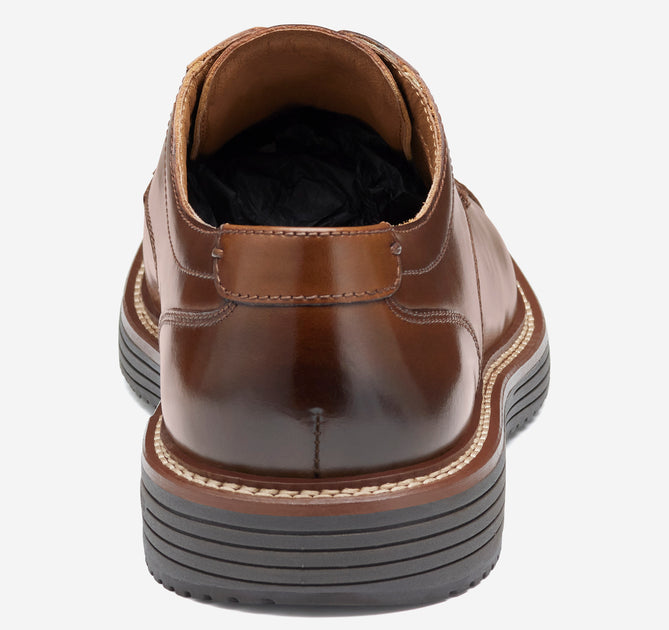 Johnston & Murphy Hodges Cap Toe Oxford Brown 10.5 4