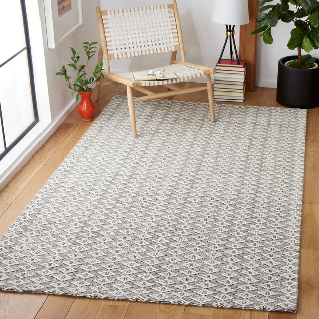 Safavieh Marbella MRB310 Area Rug Ivory/Black 2