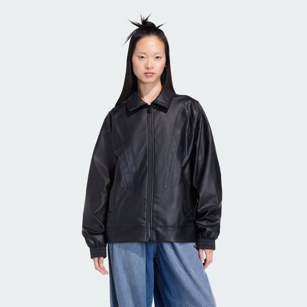 adidas Women's Santiago Pleather Jacket | ShopSimon
