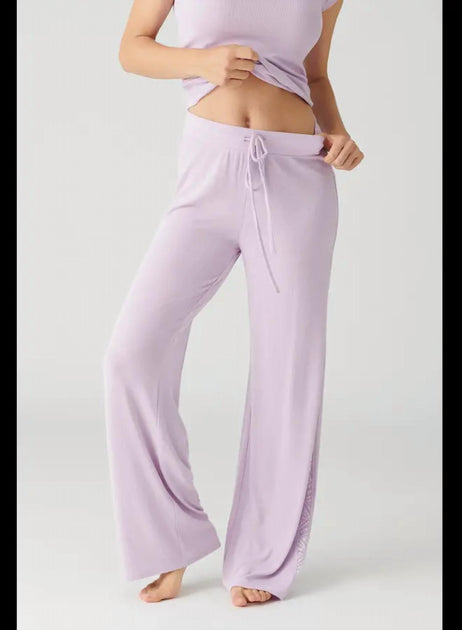 PJ Salvage Lacey Basics Pajama Set Multi XSmall 4