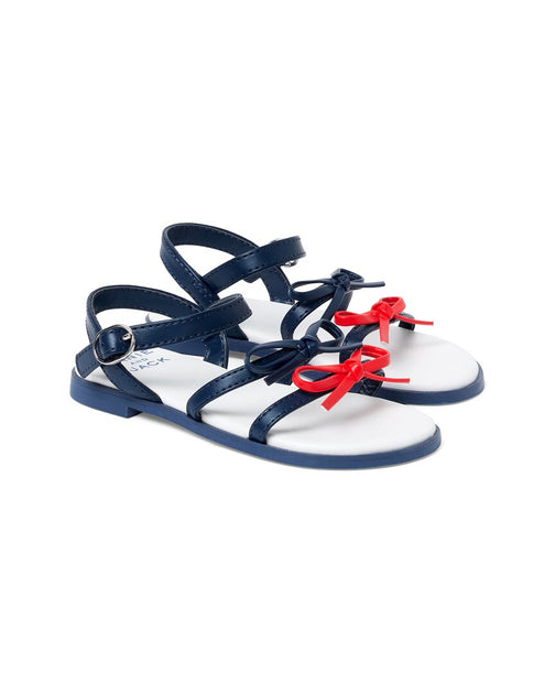 Janie and Jack Bow Sandal Blue US 12 2