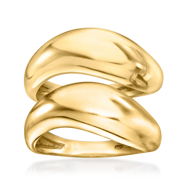 Ross-Simons Sculptural Rings Yellow US 8 2