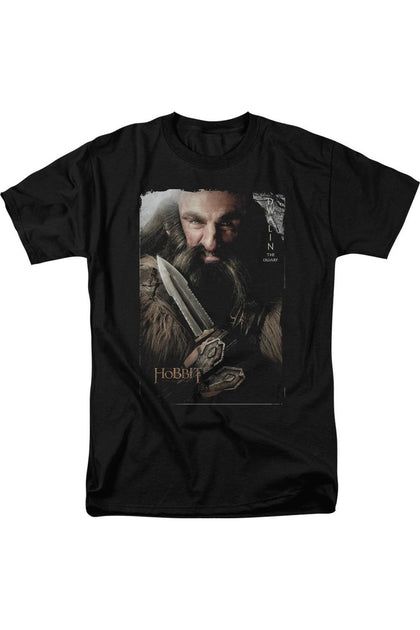 Gildan The Hobbit Dwalin T-Shirt Schwarz XXL 2