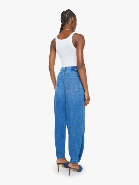 Mother Chute Flood Jeans Blue 25 3