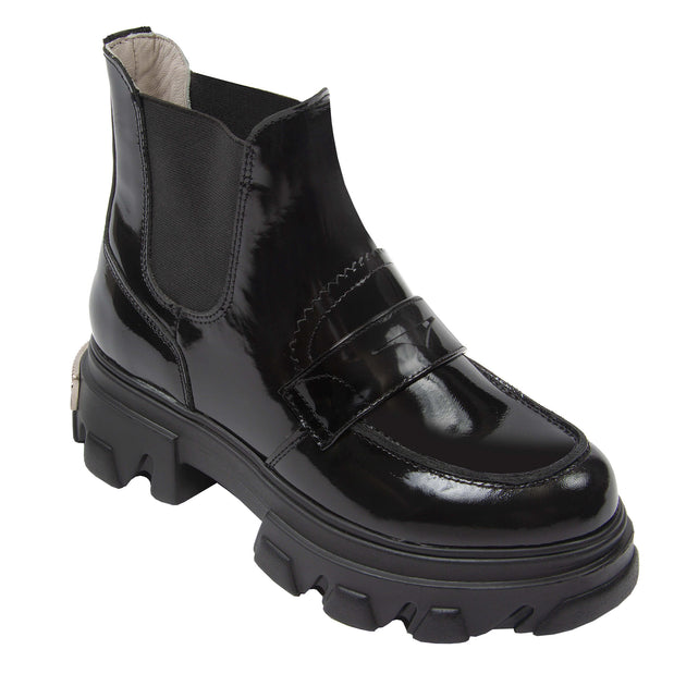 URBNKICKS Chelsea Leather Loafer Black US 11 2