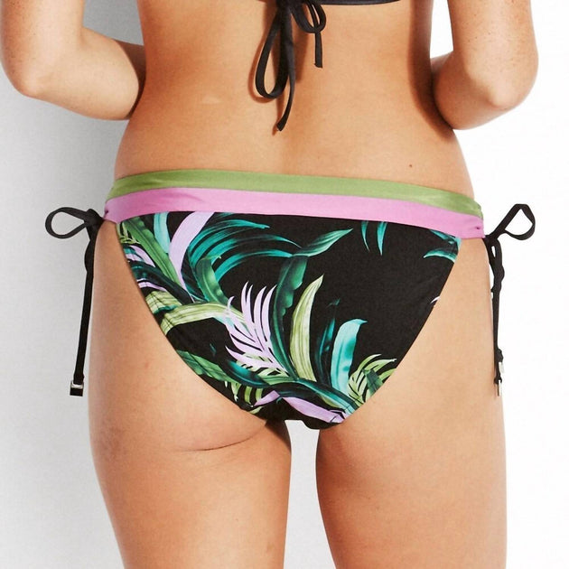 Seafolly Las Palmas Banded Tie Hipster Multi US 6 4
