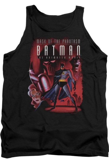 Gildan Batman Phantasm Cover Tank Top Black Large 2