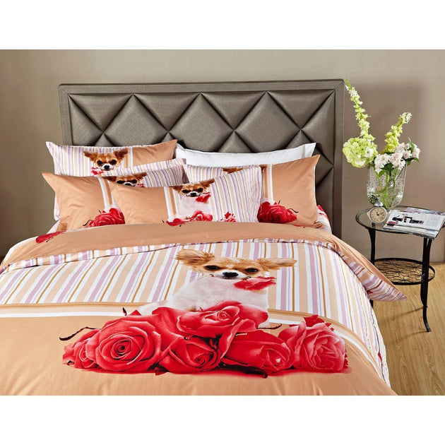 Dolce Mela Cutie Pie Duvet Cover Set Multicolor 4