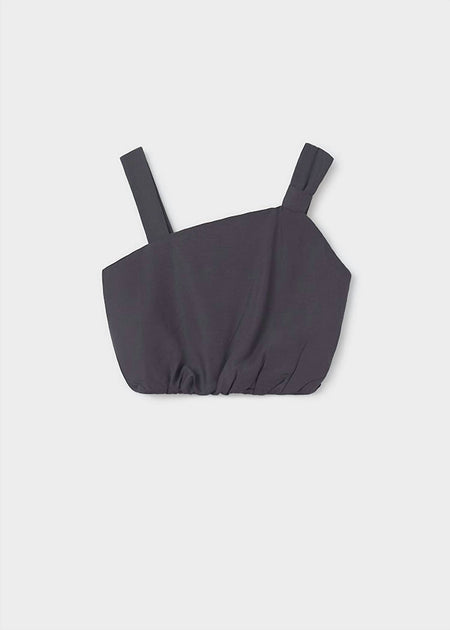 Mayoral Mädchen Bow Strap Tank Top Grau US 14 2