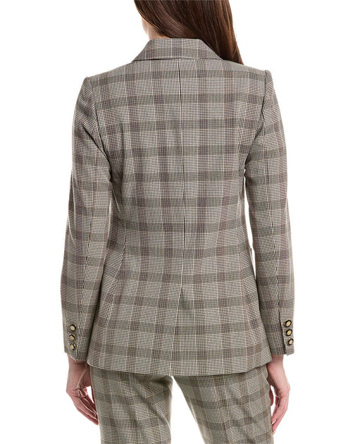 Elie Tahari Blazer Gris US 8 3