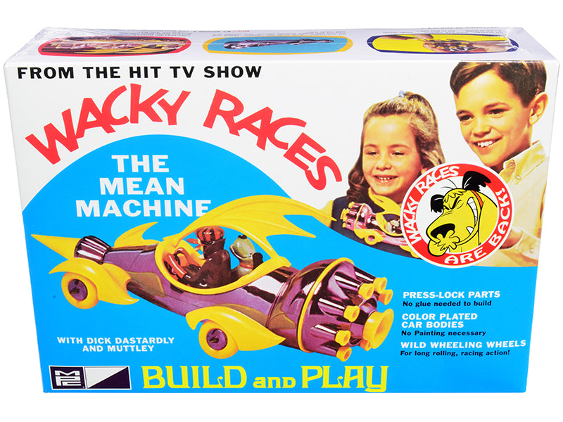 MPC The Mean Machine Snap Model Kit Purple 1/25 Scale 3