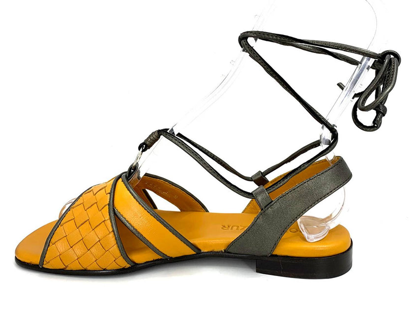 Robert Zur Esta Sandals Orange US 11 3