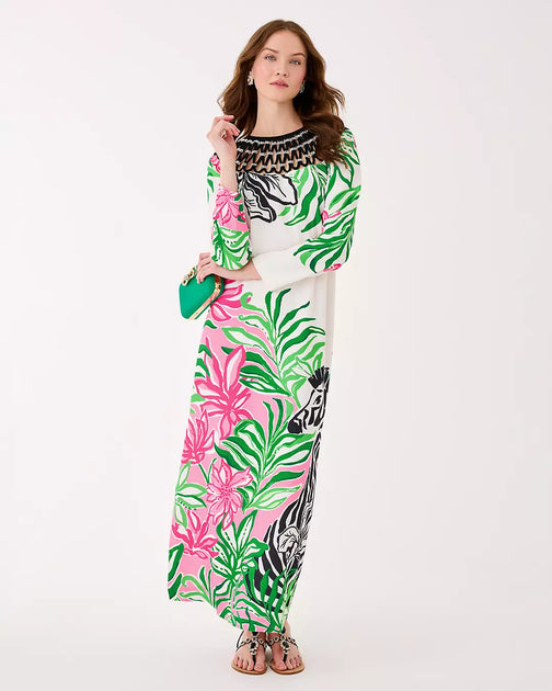 Lilly Pulitzer Jaycen Maxi Dress Multi US 12 3