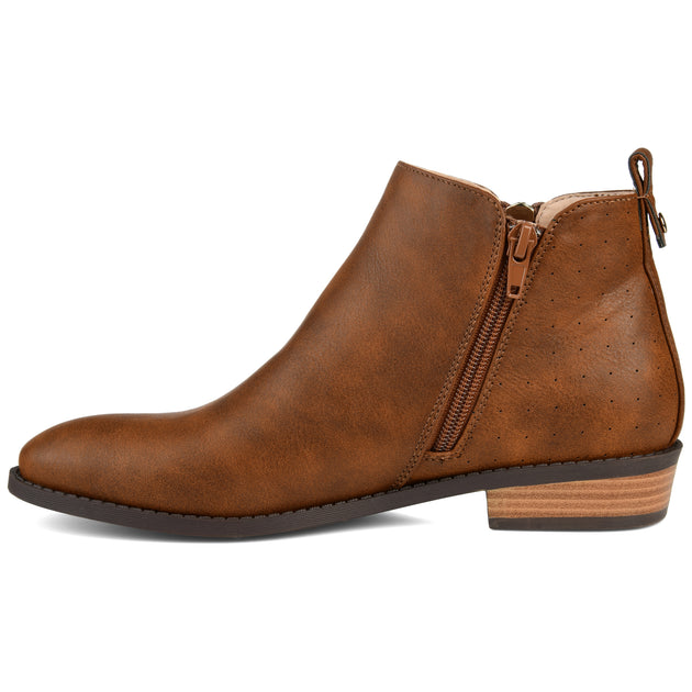 Journee Collection Ellis Bootie Black US 8.5 3