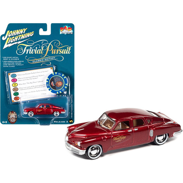 Johnny Lightning 1948 Tucker Torpedo Red 1:64 2