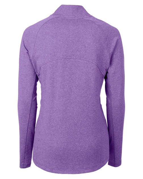 Cutter & Buck Adapt Eco Knit Heather Recycled Full Zip Multi Medium 3