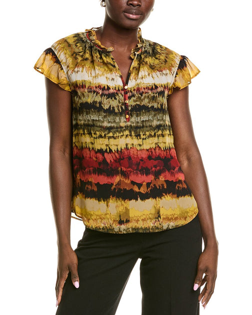 Anne Klein Raglan Top Multicolore Medium 2