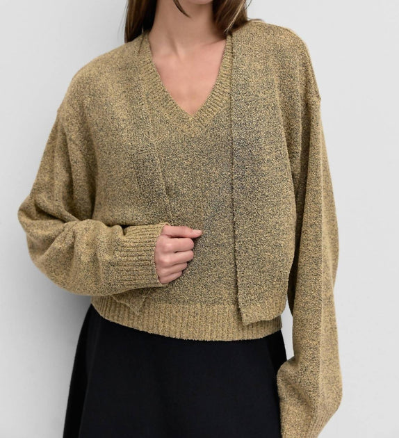 MOD REF Carrie Cardigan Green Large 2