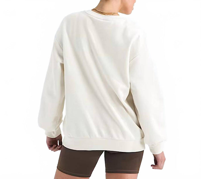 The North Face Evolution Simple Dome Crewneck Sweatshirt White XXL 3