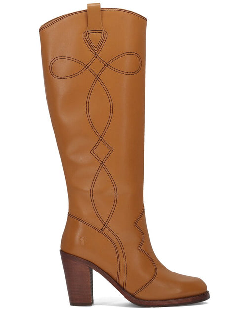 Frye Corinne Tall Boot Brown 7 2