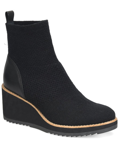 Sofft Elaina Knit Boot Black US 6.5 2