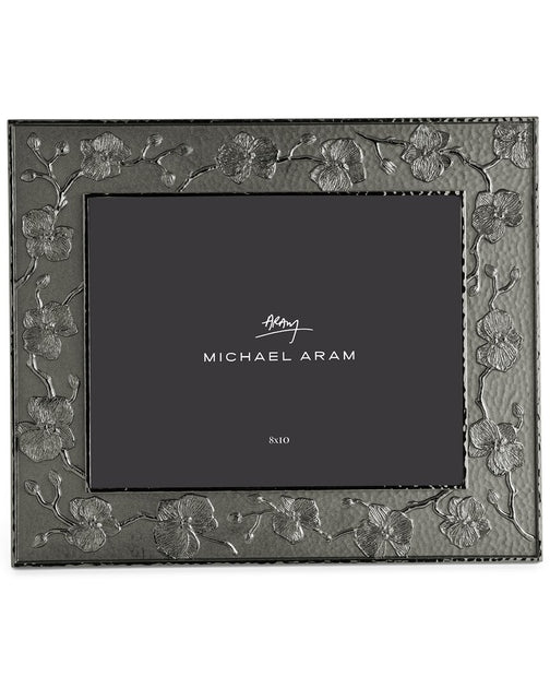 Michael Aram Cadre Sculpté Black Orchid 8x10 3