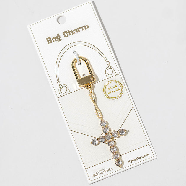 FASHNZFAB Cross Bag Charm Gold Multi One Size 4