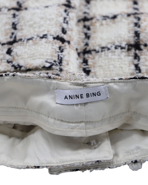 Anine Bing Becky Shorts Grau XS 4
