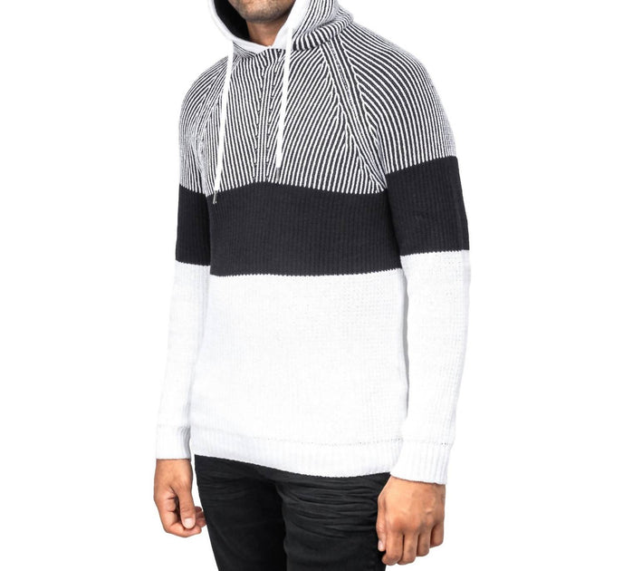 Xray Extra Fine Fiber Kapuzenpulli Sweater Weiß Medium 3