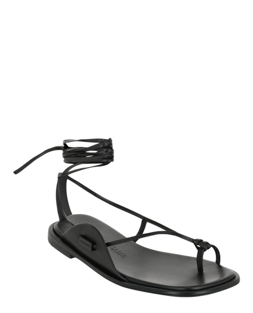 Salvatore Ferragamo Agena Ankle Strap Sandals Black US 6 4