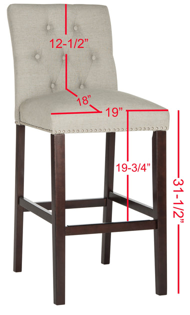 Safavieh Norah Barstool Navy 4